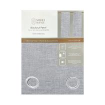 Cortina Opaca Soho Linen Collection Pbllinigr 132 X 228 CM Gris Hielo