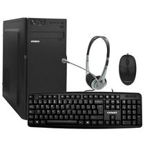 Gabinete Kit Satellite K702M Fonte 200W / Mouse / Teclado Espanhol - Preto