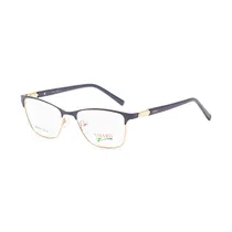 Armação para Óculos de Grau Visard B2425Z C8 Tam. 52-18-135MM - Azul/Dourado