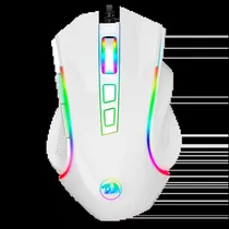 Mouse Gamer Redragon Griffin M607W RGB 7200 Dpi USB - Branco