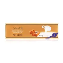 Barra de Chocolate Lindt Ao Leite 300G