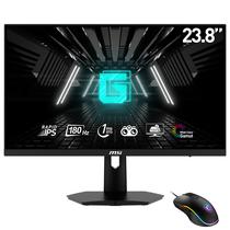 Monitor Gamer MSI E2 Esports G244F 23.8" Full HD LED 180HZ / 1MS - Preto + Mouse