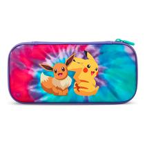 Case Protetor Slim Powera Tie Dye Pikachu & Eevee para Nintendo Switch Lite PWA-A-06741