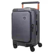 Mala Policarbonato Amenews 20" Cinza Escuro