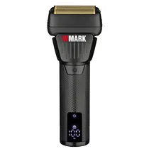Barbeador Eletrico Shaver Wmark NG-7982 Dark Warrior Profissional Sem Fio / 9000RPM / 1400MAH / Recarregavel - Preto