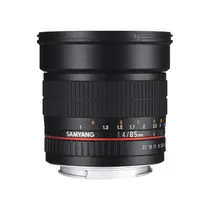 Lente Samyang Sony MF 85MM F/1.4 e FF As If Umc