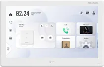 Monitor Vídeo Porteiro Hikvision DS-KH9510-WTE1(B) Tela de 10.1"