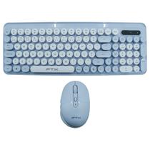 Teclado + Mouse FTX GK02 Wireless / Portugues - Roxo