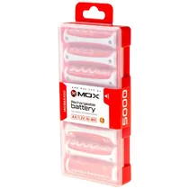 Pilha Recarregável AA Mox MOB8AA50 de 5.000 Mah 1.2V - 8 Unidades