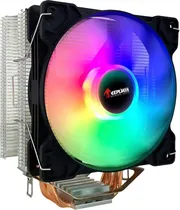 Cooler para Cpu Keepdata KD-P4RGB Universal 4 Heat Pipe Preto