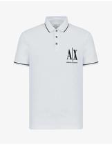 Armani Exchange Remera Polo 8NZFPAZ8M5Z *Blanco (T) XXL