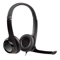 Headset Logitech H390 981-000014 USB - Preto