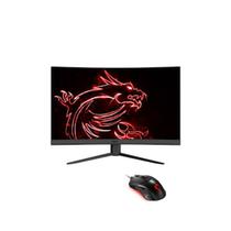 Monitor 27" MSI G27CQ4 E2 Gaming Curved 170HZ + Mouse