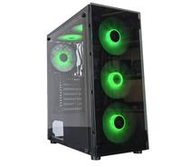 Gabinete Gamer Satellite 1600K/6 Cooler RGB-Preto