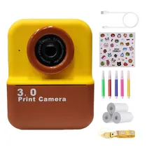 Camera Infantil Sate A-DV937 - com Impressora / Amarelo