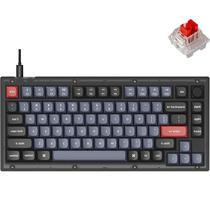 Teclado Gamer Mecanico Keychron V1 V1-C1 RGB USB - Frosted Black (Ingles)