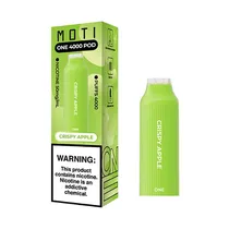 Pod Descartável Moti One 4000 Puffs Crispy Apple (Refil)