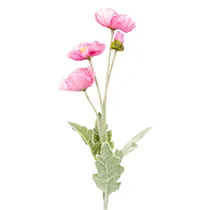 Flores Artificiais Decorativas - Rosa Escuro/Fúcsia