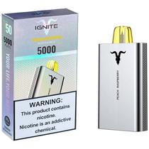 Pod Descartavel Ignite V50 - 5000 Puffs - Peach Raspberry