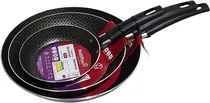 Frigideira Multiflon 14/20/24 CM - Preta