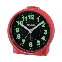 Relógio Despertador Casio TQ-228-4D Vermelho