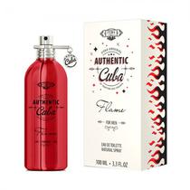 Perfume Cuba Authentic Flame Edt Masculino 100ML