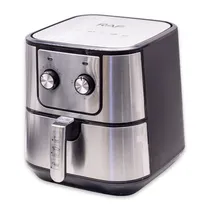 Fritadeira Eletrica Raf R.5001 Aço Inox / 8 Litros / 1800W / 200ºC / 220V ~ 60HZ - Prata