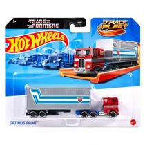 Car Hot Wheels Track Fleet Optimus Prime HXH02