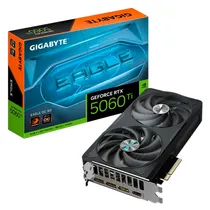 Placa de Vídeo RTX-5060TI 8GB GDDR7 128BIT Gigabyte GV-N506TEAGLE OC-8GD