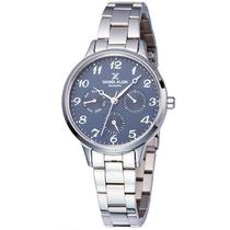 Relogio Analogico Daniel Klein Exclusive DK11816-5 Feminino Pulseira de Aco Inoxidavel - Prata