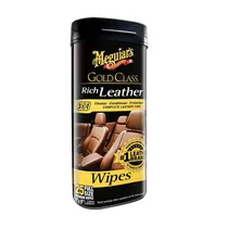 Limpiador Y Acondicionador de Cuero 3EN1 Meguiars Gold Class Rich Leather Toallas G10900
