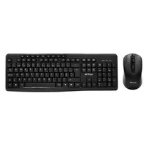 Kit 2IN1 FTXGK300 Mouse e Teclado Wireless Portugues Black