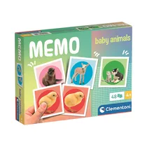 Juego de Memoria Clementoni Memo Baby Animals 18315 48 Piezas