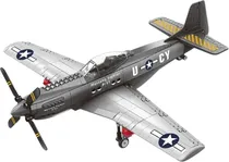 Blocos de Construção Air Force P-51 Mustang Fighter Wange - 4006 (258 Peças)