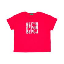 Camiseta Infantil Benetton 3I1XC10I7 34L