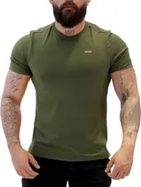 Camiseta Joog Basica Verde Escuro Masculina
