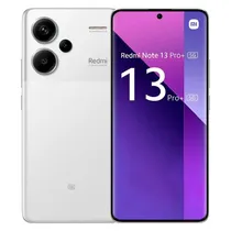 Smartphone Xiaomi Redmi Note 13 Pro+ 5G Global 256GB 8GB Ram Dual Sim Tela 6.67″ – Branco