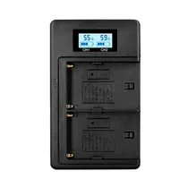 Carregador de Batería Doble Oriente XM-F970