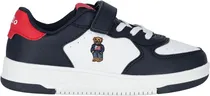Tênis Infantil Polo Ralph Lauren RL01166100 Branco/Azul - Masculino