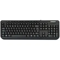 Teclado Satellite AK-833 Multimídia USB Português - Preto