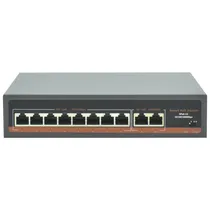 Hub Switch F0820GBL-C 8 Portas / Poe+ / 2GE / 120W - 10/ 100/ 1000MBPS