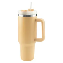 Copo Térmico Quencher H.2 Tumble A-200 - 1200ML - com Canudo - Cáqui