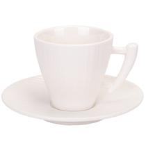 Xicara para Cafe 100ML de Porcelana com Prato