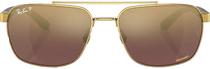 Oculos de Sol Ray Ban RB3701 001/6B 59 - Masculino