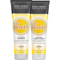 Kit John Frieda Go Blonder Lightening Shampoo + Condicionador - 245ML