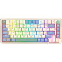 Teclado Mecanico Sem Fio Redragon Ucal K673CPG RGB Pro - Branco