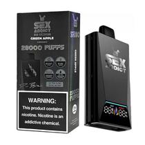 Pod Descartavel Sex Addict Black S280 Green Apple 28.000 Puffs