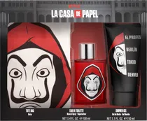 N.La Casa de Papel Set 100ML+GEL150ML+Ba