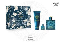 Kit Perfume Versace Eros Pour Homme Edt - Masculino 3 Peças