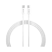 Cable Devia EC317 USB-C A USB-C 1.5M Blanco